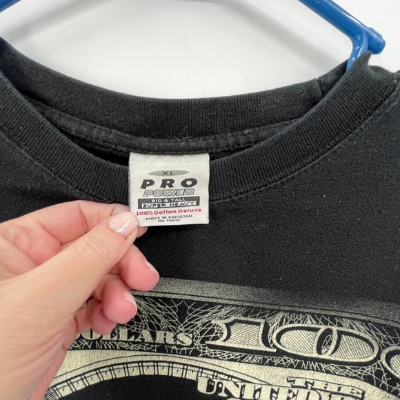 Vintage Scarface in Hood We Trust Ghetto Rules T-Shirt Al‎ Pacino Size XL - Picture 4 of 5